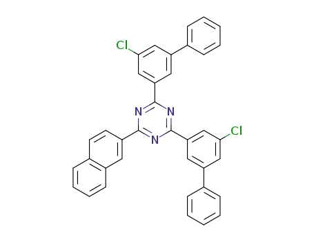 2,4-bis(5-chlorobiphenyl-3-yl)-6-(2-naphthyl)-1,3,5-triazine