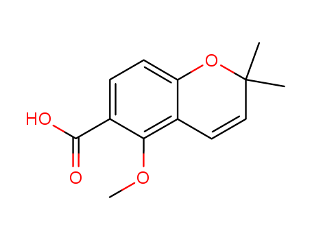 2H-1-Benzopyran-6-carboxylic acid, 5-methoxy-2,2-dimethyl-