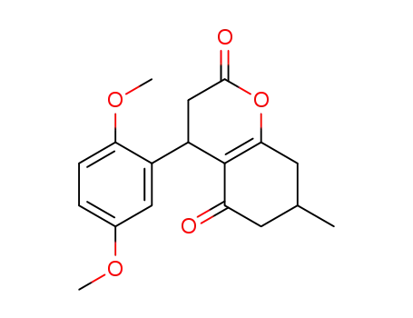 C<sub>18</sub>H<sub>20</sub>O<sub>5</sub>
