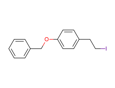 1-((4-(2-IODOETHYL)PHENOXY)METHYL)BENZENE