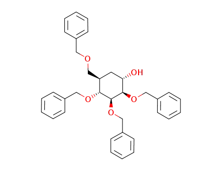 (1S,2R,3S,4R,5R)-2,3,4-tris(benzyloxy)-5-(benzyloxymethyl)-cyclohexanol