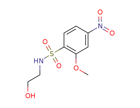 2-(2-methoxy-4-nitrophenylsulfonylamino)ethanol