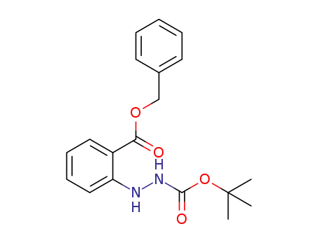 2-[2-(tert-butoxycarbonyl)hydrazino]benzoic acid benzyl ester