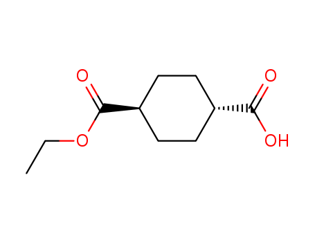 1,4-Cyclohexanedicarboxylic acid, 1-ethyl ester, trans-