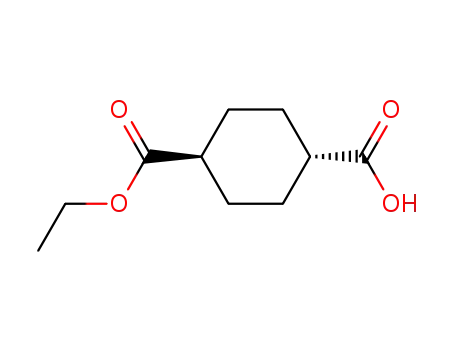 Molecular Structure of 15177-66-9 ((1r,4r)-4-(ethoxycarbonyl)cyclohexanecarboxylic acid)
