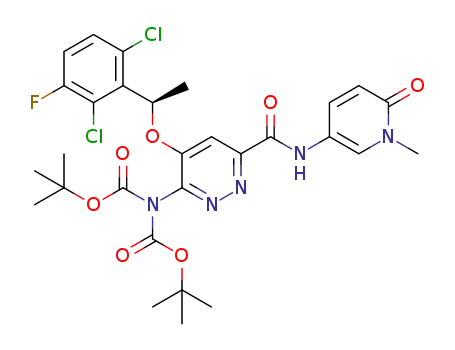 C<sub>29</sub>H<sub>32</sub>Cl<sub>2</sub>FN<sub>5</sub>O<sub>7</sub>