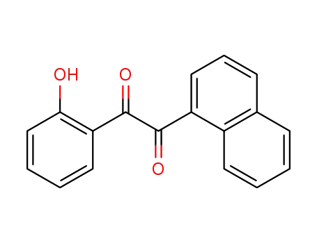 Molecular Structure of 1357309-85-3 (1-(2-hydroxyphenyl)-2-(naphthalene-1-yl)ethane-1,2-dione)