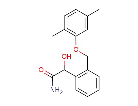 벤젠아세트아미드, 2-[(2,5-디메틸페녹시)메틸]-알파-히드록시-