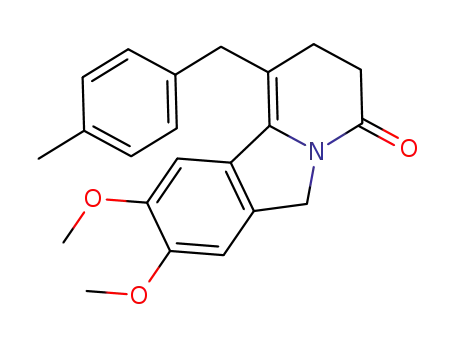 8,9-dimethoxy-1-(4-methylbenzyl)-2,6-dihydropyrido[2,1-a]isoindol-4(3H)-one