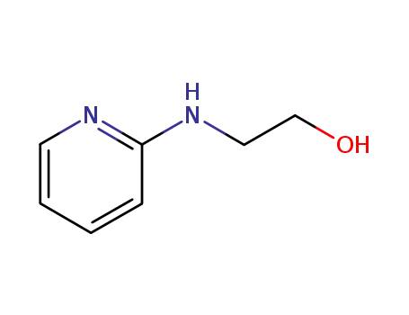 Molecular Structure of 89943-04-4 (N-(2-Pyridylamino)ethanol)