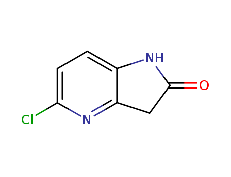 5-chloro-1,3-dihydro-2H-pyrrolo[3,2-b]pyridin-2-one(136888-08-9)