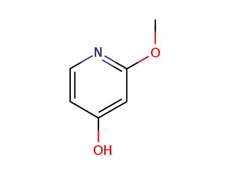 Molecular Structure of 66080-45-3 (4-Pyridinol,2-methoxy-(6CI,9CI))