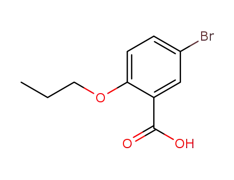 Molecular Structure of 60783-91-7 (5-BROMO-2-PROPOXYBENZOIC ACID)