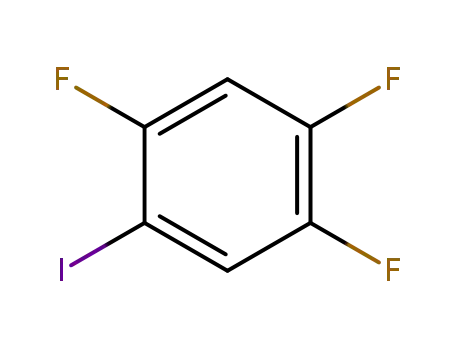 Molecular Structure of 17533-08-3 (2,4,5-Trifluoroiodobenzene)