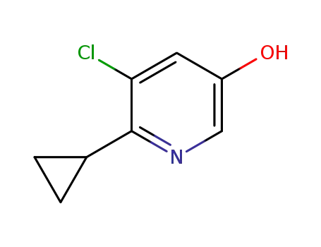 5-chloro-6-cyclopropyl-3-Pyridinol