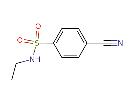 Benzenesulfonamide, 4-cyano-N-ethyl-