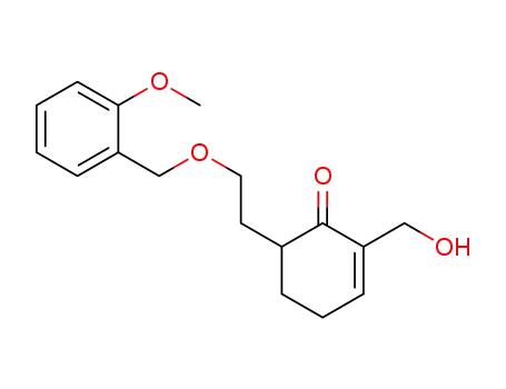 2-(hydroxymethyl)-6-(2-((2-methoxybenzyl)oxy)ethyl)cyclohex-2-enone