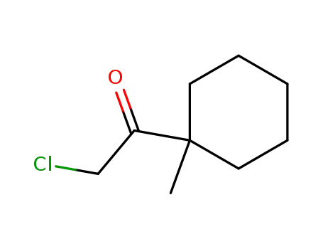 에타논, 2-클로로-1-(1-메틸사이클로헥실)-(9CI)