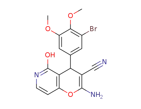 Molecular Structure of 1375353-76-6 (C<sub>17</sub>H<sub>14</sub>BrN<sub>3</sub>O<sub>4</sub>)