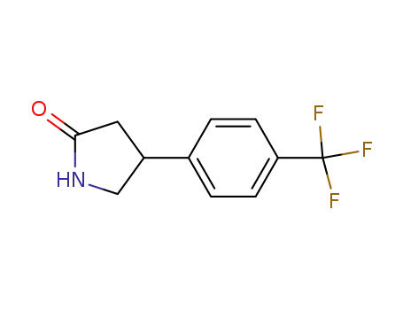 Molecular Structure of 73081-88-6 (1-[4-(TRIFLUOROMETHYL)PHENYL]-2-PYRROLIDINONE)