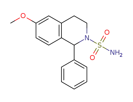 (R,S)-6-methoxy-1-phenyl-1,2,3,4-tetrahydroisoquinoline-2-sulfonamide