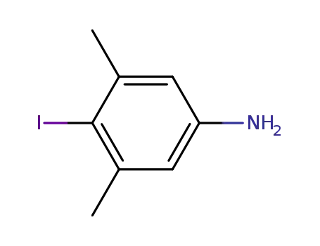 Molecular Structure of 117832-15-2 (3,5-DIMETHYL-4-IODOANILINE)