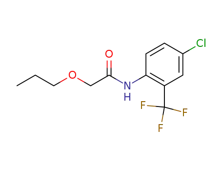 N-[4-chloro-2-(trifluoromethyl)phenyl]-2-propoxyacetamide