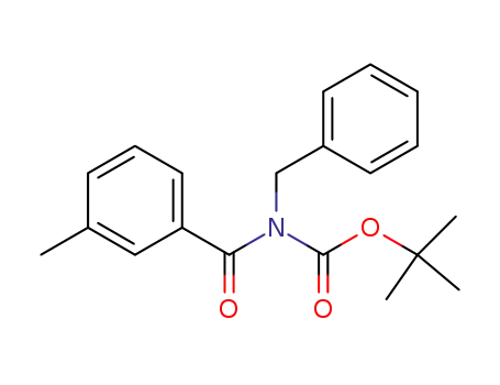 t-butyl benzyl(3-methylbenzoyl)carbamate