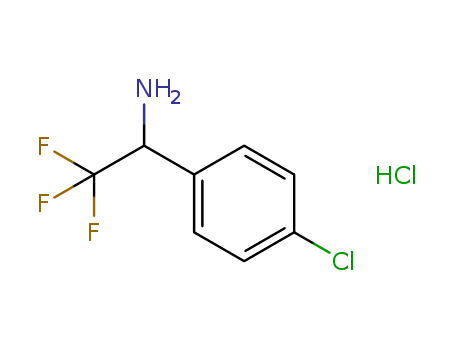 1-(4-CHLOROPHENYL)-2,2,2-TRIFLUOROETHANAMINE HYDROCHLORIDE