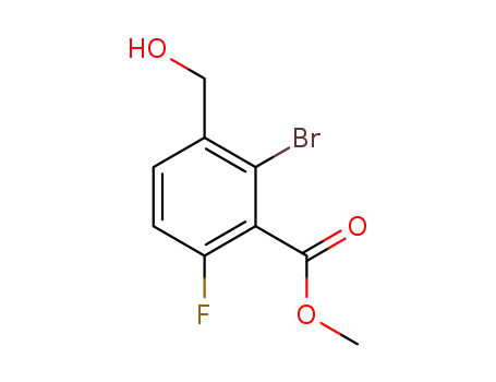 C<sub>9</sub>H<sub>8</sub>BrFO<sub>3</sub>