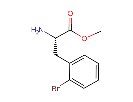 Molecular Structure of 938069-18-2 (2-bromo-L-phenylalanine methyl ester)