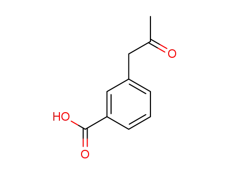 Molecular Structure of 205927-63-5 (3-(2-OXO-PROPYL)-BENZOIC ACID)