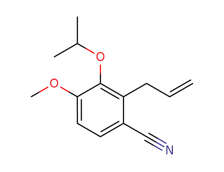 2-allyl-3-isopropoxy-4-methoxybenzonitrile
