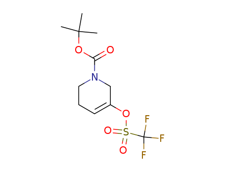 1(2H)-Pyridinecarboxylic acid,  3,6-dihydro-5-[[(trifluoromethyl)sulfonyl]oxy]-, 1,1-dimethylethyl ester