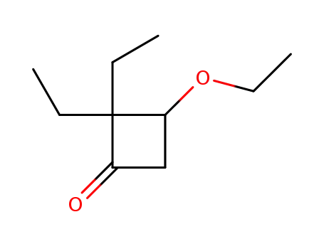 2,2-diethyl-3-ethoxycyclobutanone