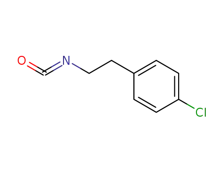 Molecular Structure of 55121-08-9 (4-CHLOROPHENETHYL ISOCYANATE, 97%)