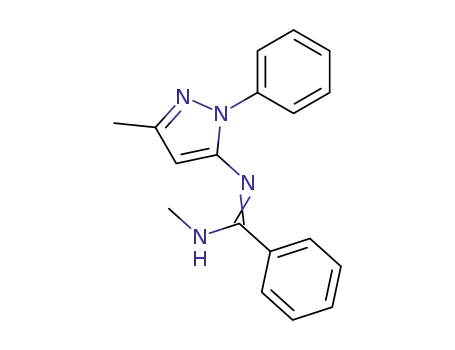 3-methyl-5-(α-methylaminobenzylidene)amino-1-phenylpyrazole