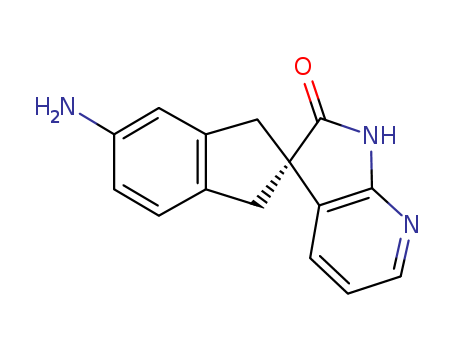 (R)-5-amino-1,3-dihydrospiro[indene-2,3'-pyrrolo[2,3-b]pyridin]-2'(1'H)-one