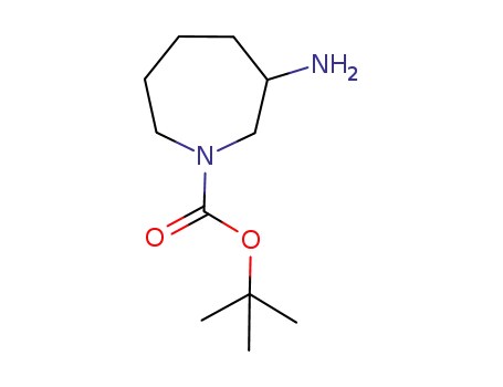 Molecular Structure of 609789-17-5 (3-AMINO-AZEPANE-1-CARBOXYLIC ACID TERT-BUTYL ESTER)
