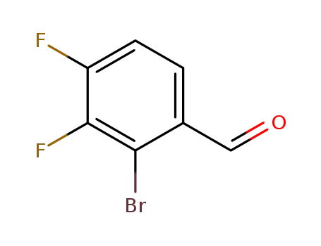 Molecular Structure of 1578156-21-4 (2-BROMO-3,4-DIFLUOROBENZALDEHYDE)