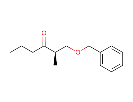 3-Hexanone, 2-methyl-1-(phenylmethoxy)-, (2R)-