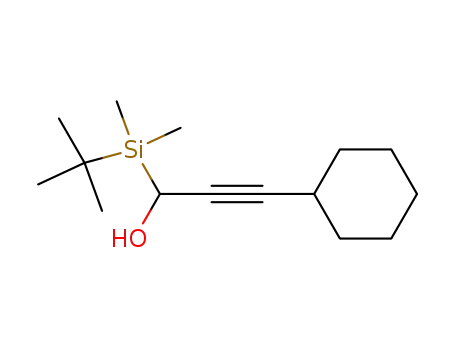 1-(tert-butyldimethylsilyl)-3-cyclohexylprop-2-yn-1-ol