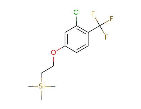 (2-(3-chloro-4-(trifluoromethyl)phenoxy)ethyl)trimethylsilane