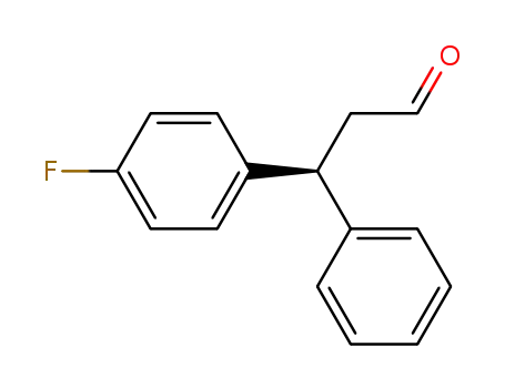 (S)-3-(4-fluorophenyl)-3-phenylpropanal