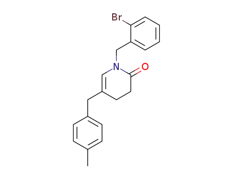 1-(2-bromobenzyl)-5-(4-methylbenzyl)-3,4-dihydropyridin-2(1H)-one