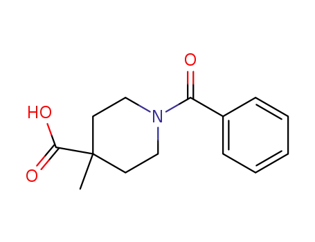 1-Benzoyl-4-methylpiperidine-4-carboxylic acid