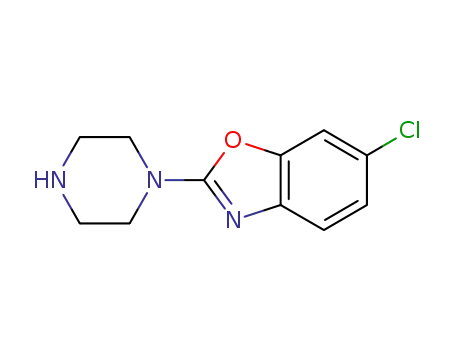 6-chloro-2-piperazin-1-yl-1,3-benzoxazole(SALTDATA: FREE)