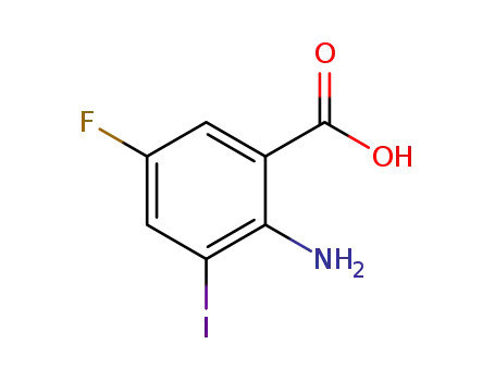 2-amino-5-fluoro-3-iodobenzoic acid