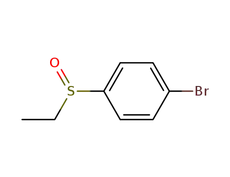 Molecular Structure of 30506-29-7 (Benzene, 1-bromo-4-(ethylsulfinyl)-)