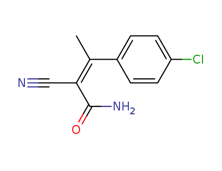 2-Butenamide, 3-(4-chlorophenyl)-2-cyano-